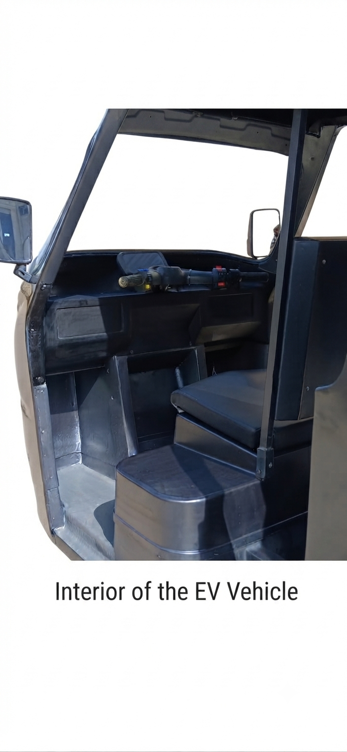 Interior of EV